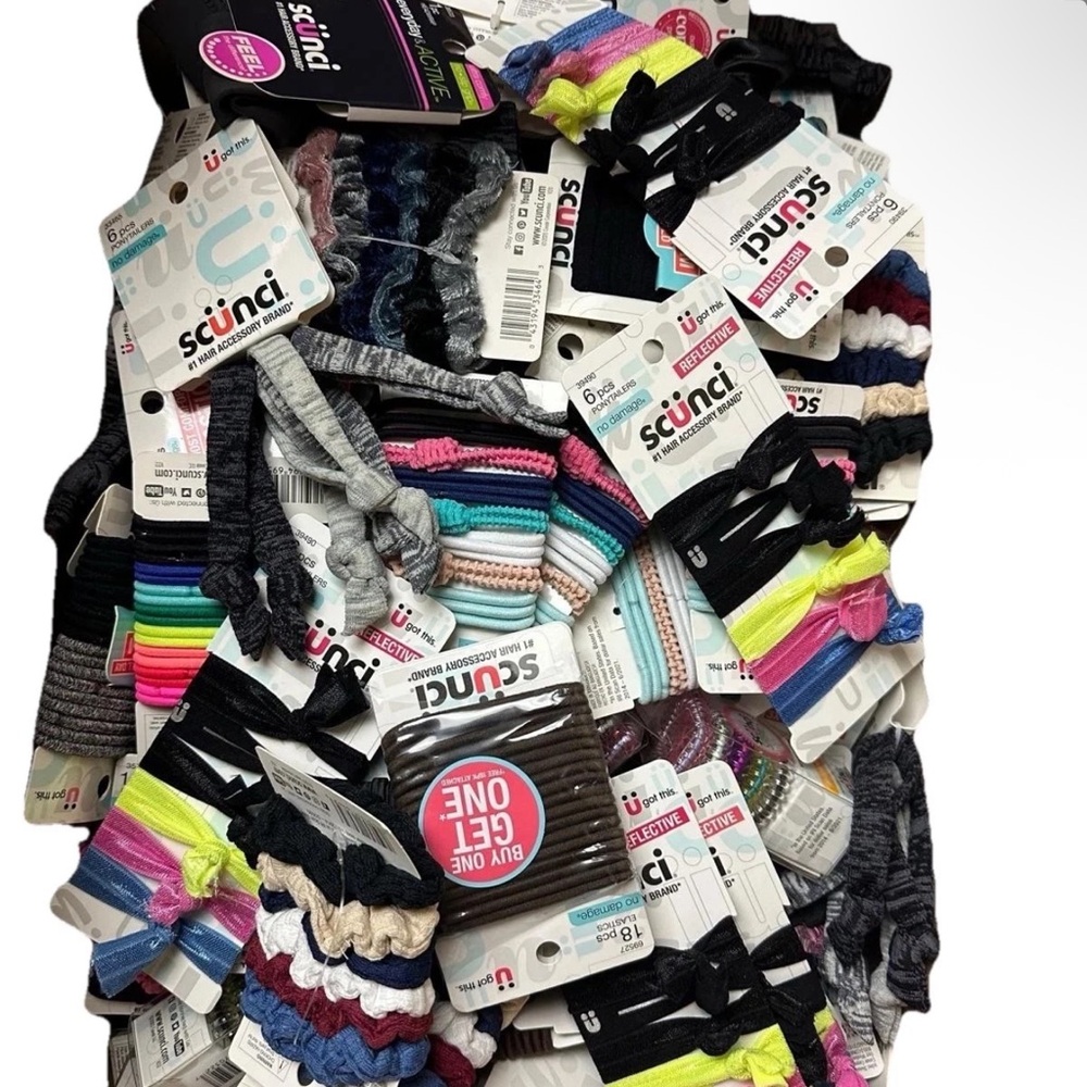 🔥 Lot of 50 Scunci & Conair Hair Accessories | MSRP $380+ | $55 for Resellers